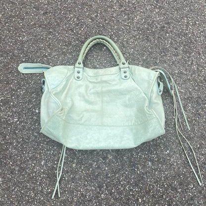 Genuine Pre-Owned balenciaga city part time y2k mint green back