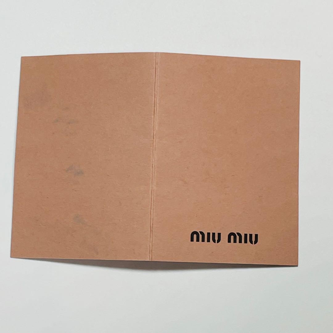 Genuine Pre-Owned miu miu Vitello Lux Ribbon 2way Bag Navy