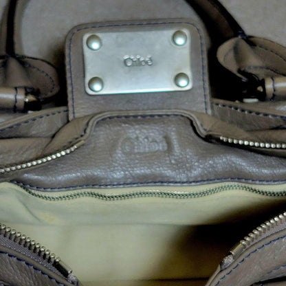 Genuine Pre-Owned Chloe Paddington bag women's Gray