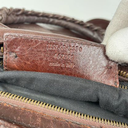 Genuine Pre-Owned Balenciaga Hand, shoulder bag 2-way brown leather