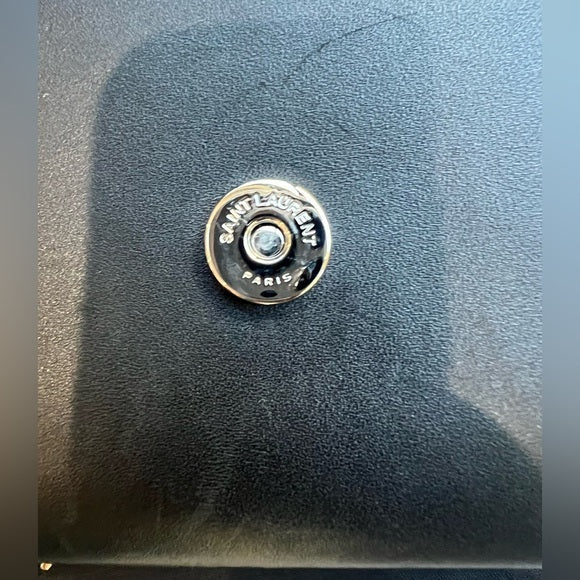 Authentic Preowned Saint Laurent Monogram Kate Tassel in Black