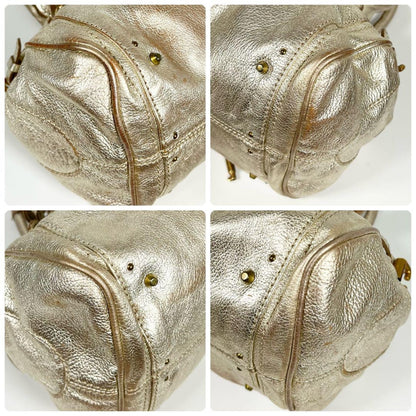 Genuine Pre-Owned Rare Chloe Limited Edition Paddington Padlock Tote Bag Gold