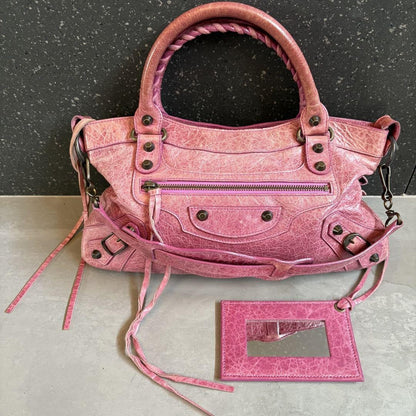 Genuine Pre-Owned Balenciaga The First Bag 2WAY Pink