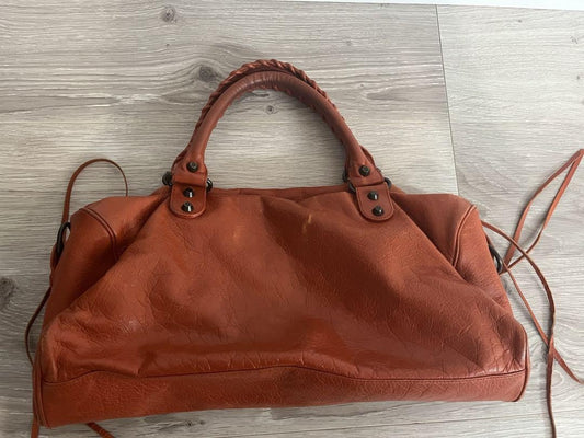 Genuine Pre-Owned BALENCIAGA Classic City Bag Orange
