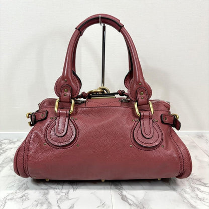 Genuine Pre-Owned Rare and exquisite Chloe Paddington handbag pink