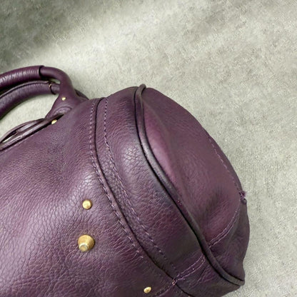 Genuine Pre-Owned Vintage Designer Chloé Genuine Paddington Bags purple
