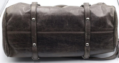 Genuine Pre-Owned miu miu Vitello Lux Ribbon 2way Bag grey