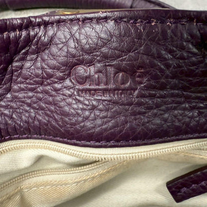 Genuine Pre-Owned Vintage Designer Chloé Genuine Paddington Bags purple