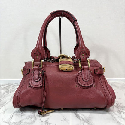 Genuine Pre-Owned Rare and exquisite Chloe Paddington handbag pink