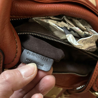 Genuine Pre-Owned Chloe Paddington bag beautiful hand bag orange