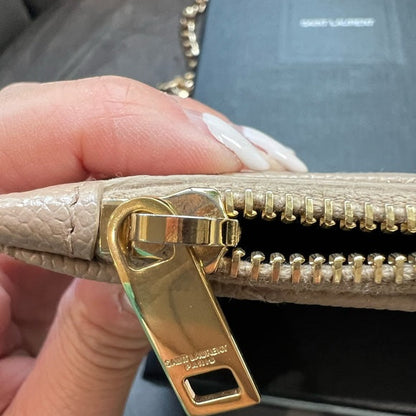 Authentic Preowned Yves Saint Laurent large clutch pouch Wallet