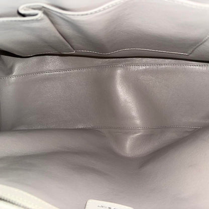 Christian Dior Y2K handbag tote bag white leather