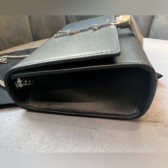 Authentic Preowned Saint Laurent Monogram Kate Tassel in Black
