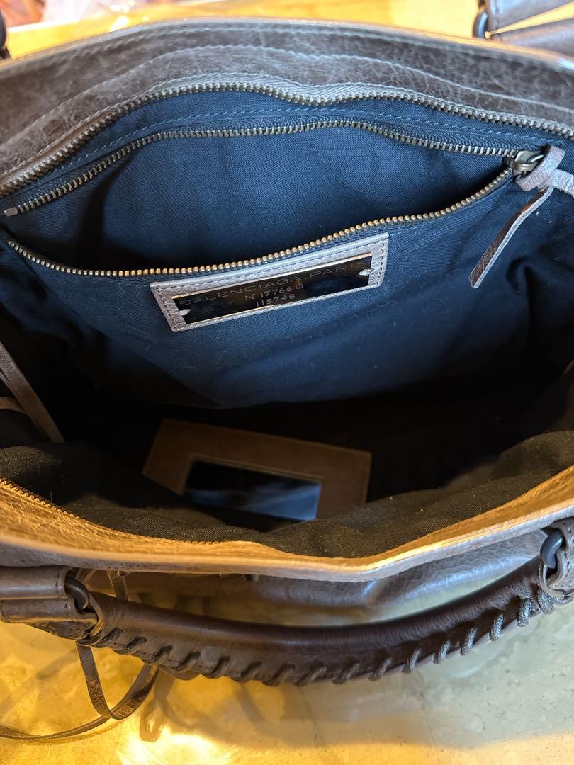 Genuine Pre-Owned Balenciaga City 2-way handbag brown leather