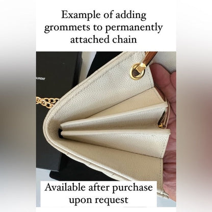 Authentic Preowned YSL monogram cassandre wallet on chain