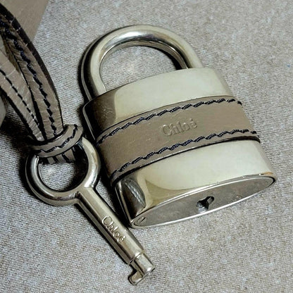 Genuine Pre-Owned Chloe Paddington bag women's Gray