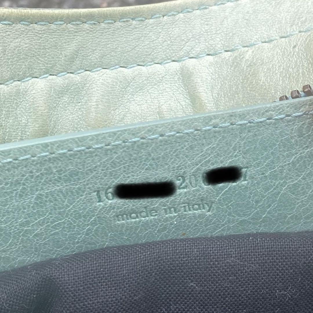 Genuine Pre-Owned balenciaga city part time y2k mint green back