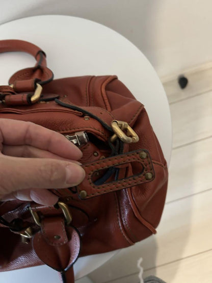 Genuine Pre-Owned Chloe Paddington bag beautiful hand bag orange