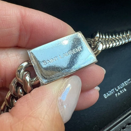 Authentic Preowned Saint Laurent Monogram Kate Tassel in Black