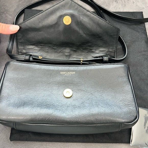 Authentic Preowned Yves Saint Laurent Envelope Crossbody Bag