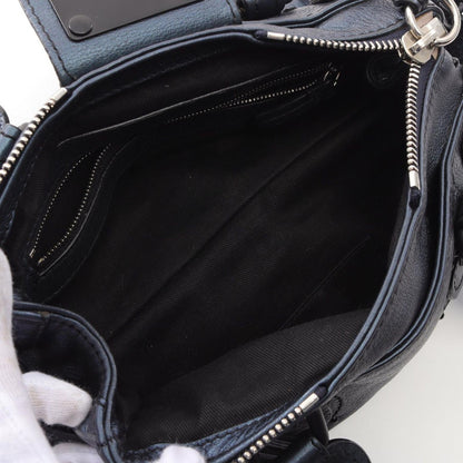 Genuine Pre-Owned Chloe Handbag Paddington Leather Women Blue