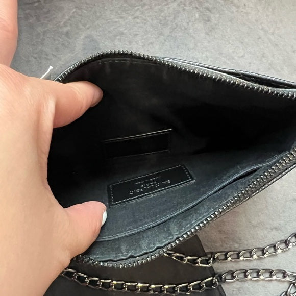 Authentic Preowned Yves Saint Laurent large clutch wallet