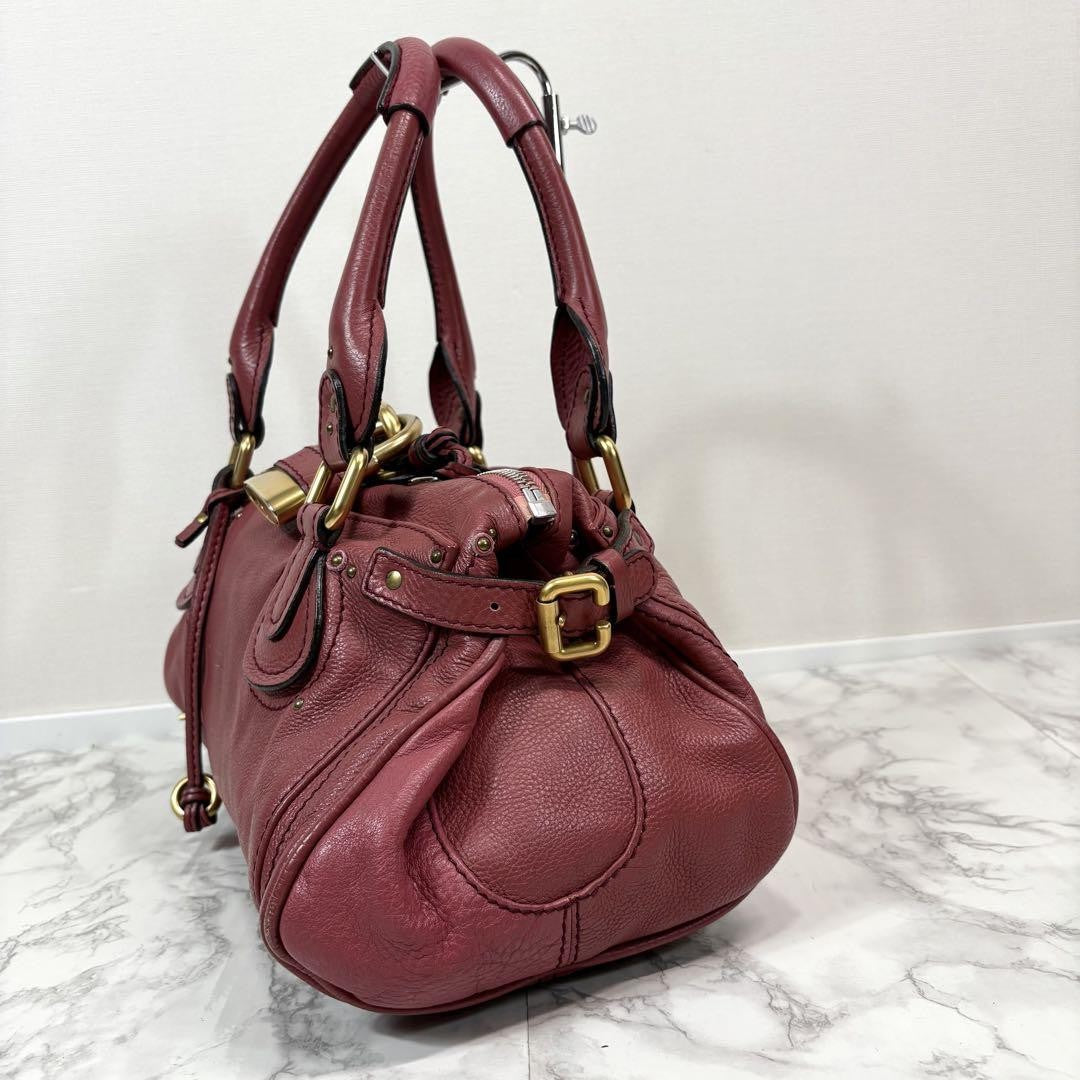 Genuine Pre-Owned Rare and exquisite Chloe Paddington handbag pink