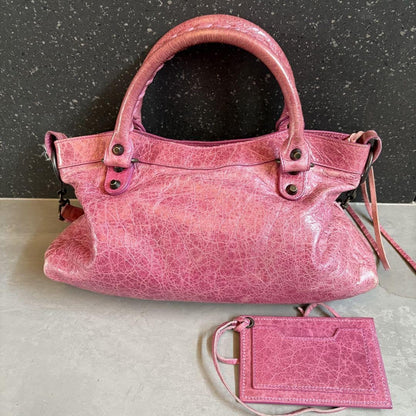 Genuine Pre-Owned Balenciaga The First Bag 2WAY Pink