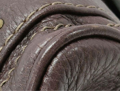 Genuine Pre-Owned Beautiful Chloe Paddington handbag padlock leather chocolate