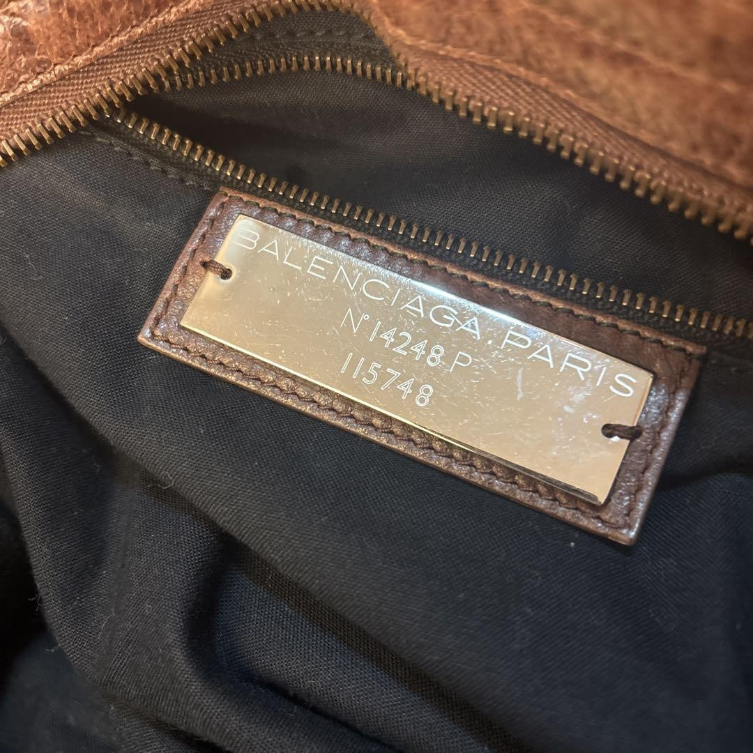 Genuine Pre-Owned Balenciaga 2WAY Le City medium bag with storage bag