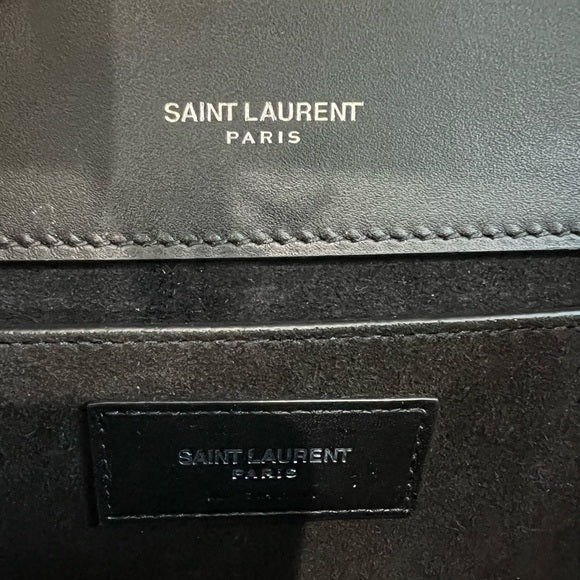 Authentic Preowned Saint Laurent Monogram Kate Tassel in Black