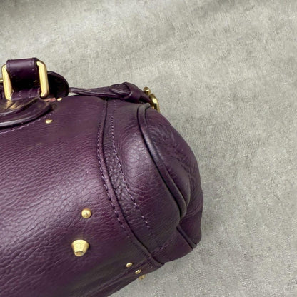 Genuine Pre-Owned Vintage Designer Chloé Genuine Paddington Bags purple