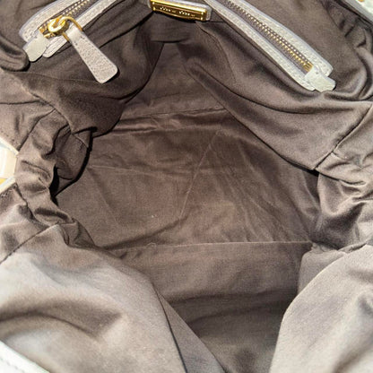 Miu Miu 2WAY Y2K Large Shoulder Bag Grey/Green