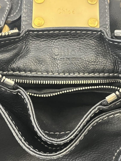 Genuine Pre-Owned Chloe Paddington Handbag Black