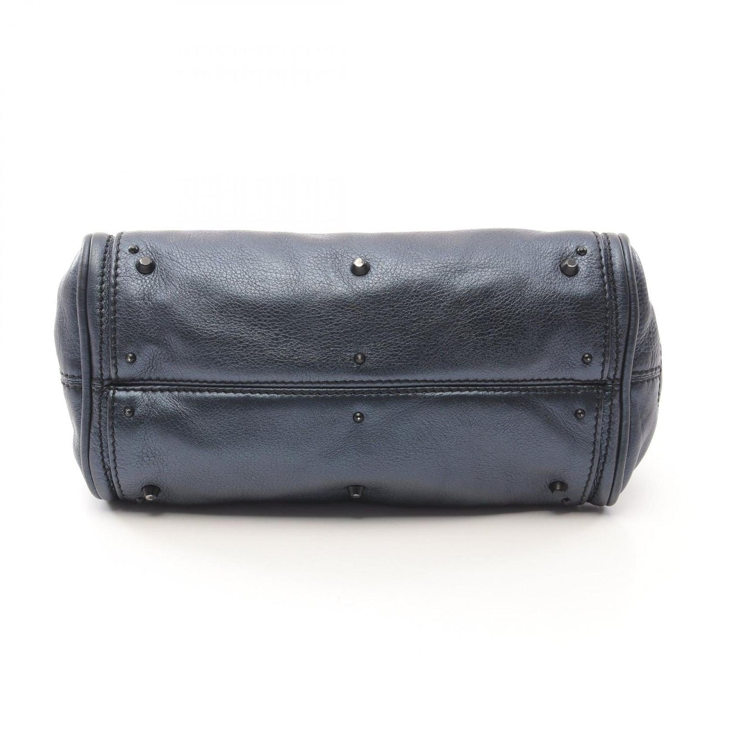 Genuine Pre-Owned Chloe Handbag Paddington Leather Women Blue