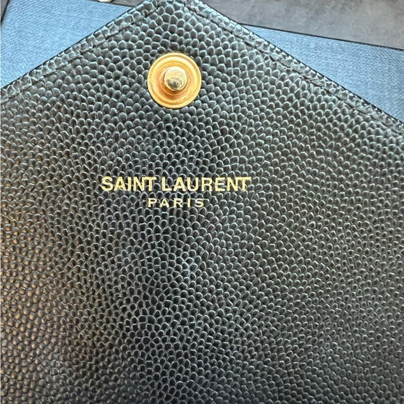 Authentic Preowned YSL monogram cassandre wallet on chain