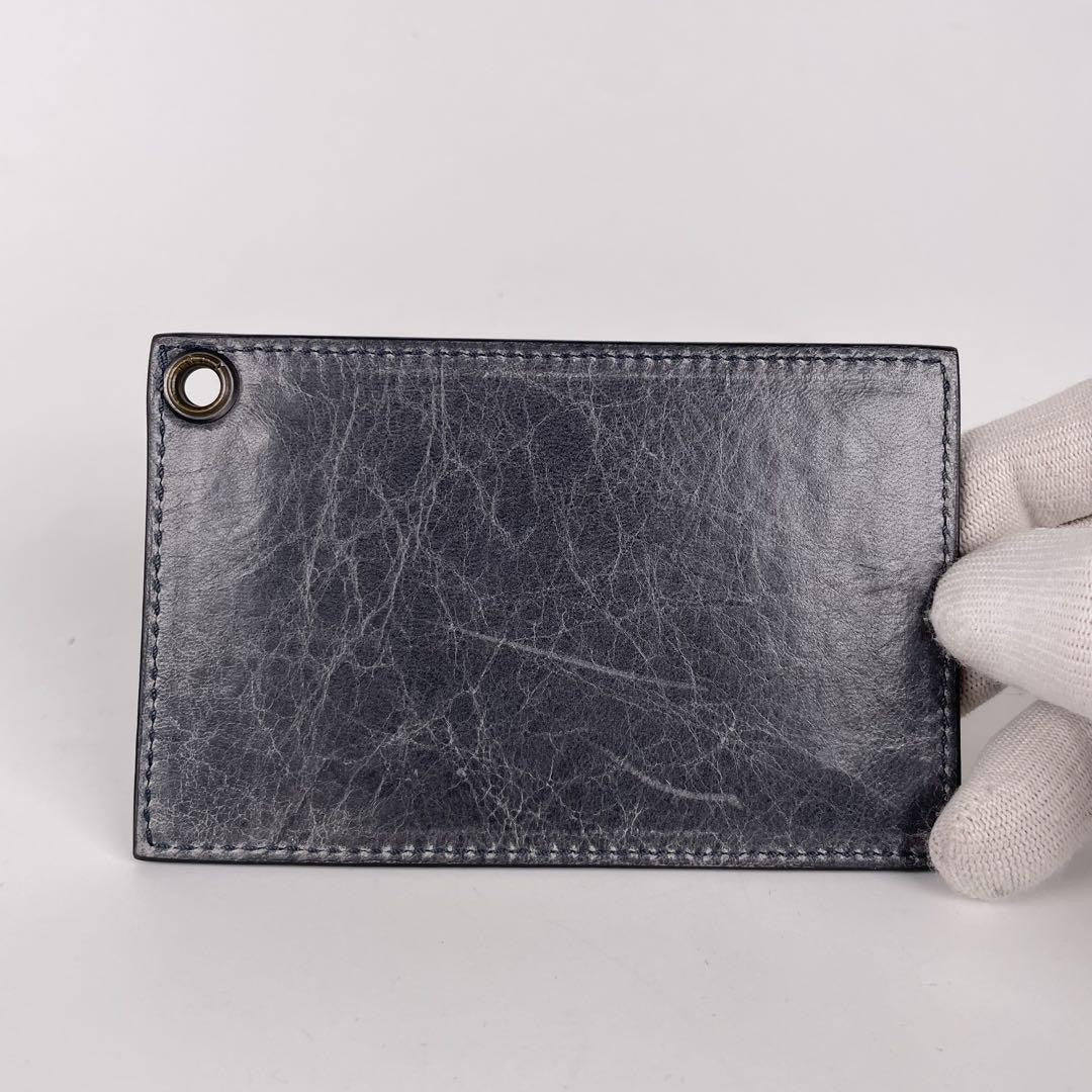 Genuine Pre-Owned Balenciaga Hand, shoulder bag gray leather