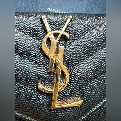 Authentic Preowned YSL monogram cassandre wallet on chain