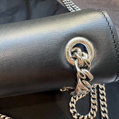 Authentic Preowned Saint Laurent Monogram Kate Tassel in Black