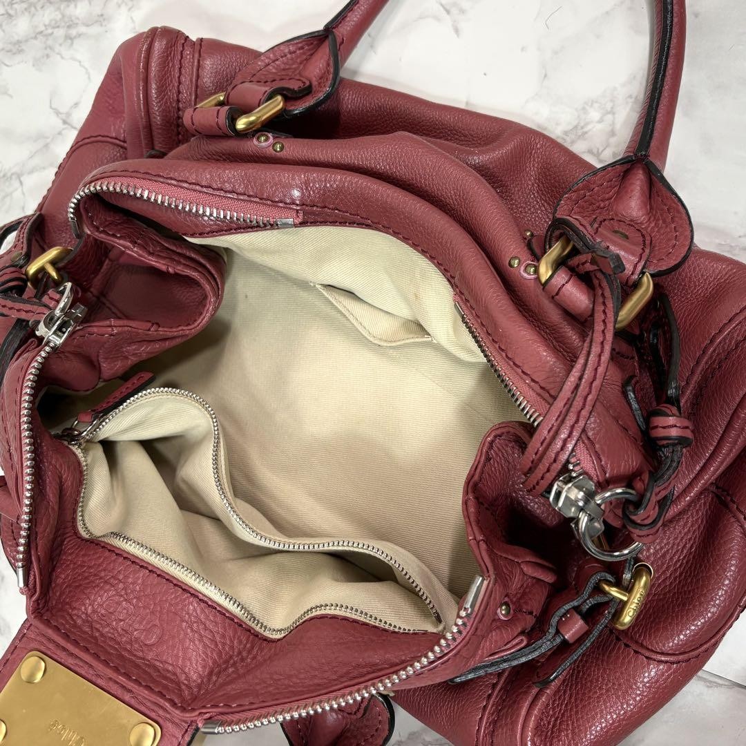 Genuine Pre-Owned Rare and exquisite Chloe Paddington handbag pink