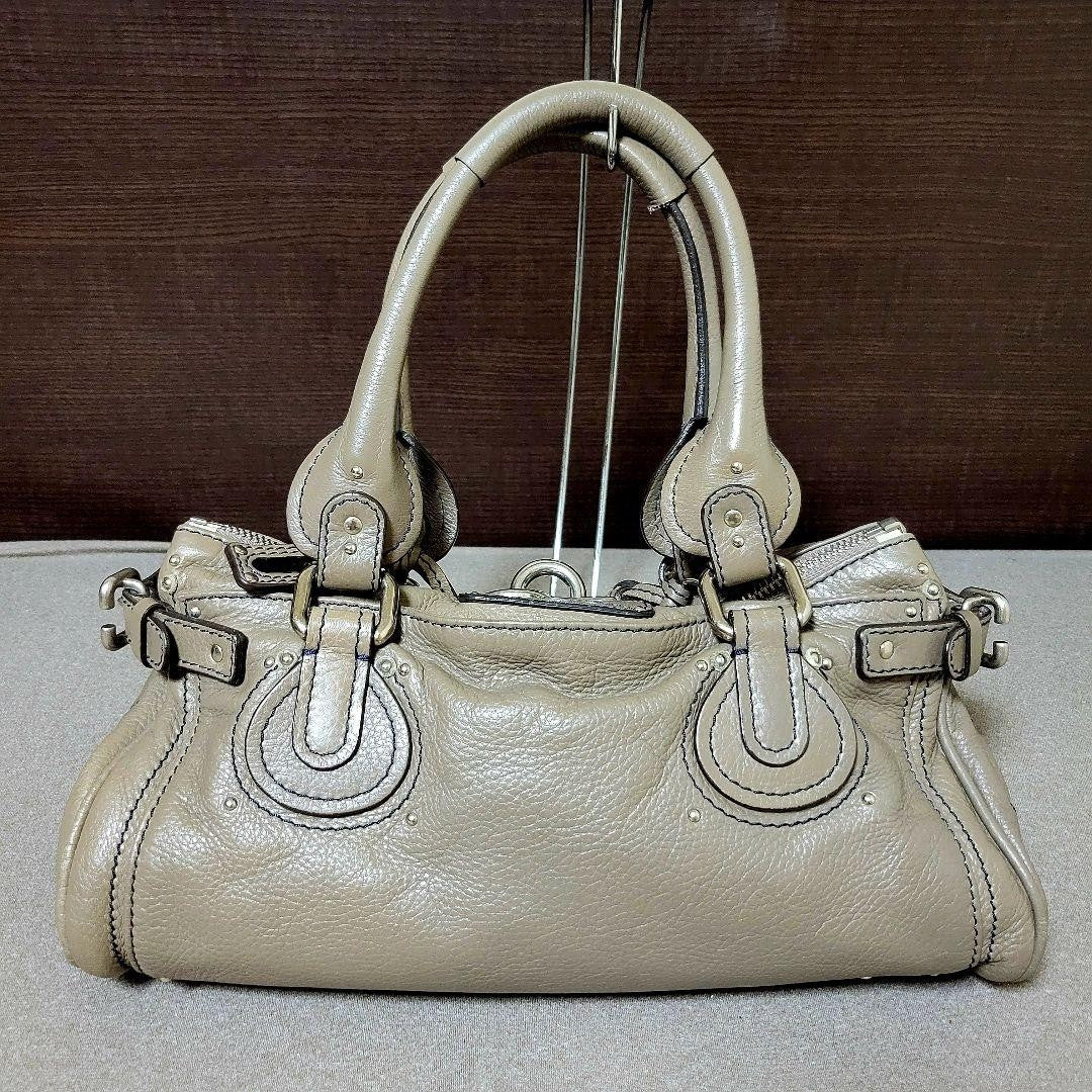 Genuine Pre-Owned Chloe Paddington bag women's Gray