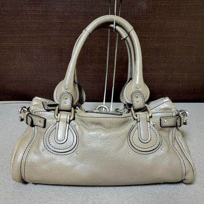Genuine Pre-Owned Chloe Paddington bag women's Gray