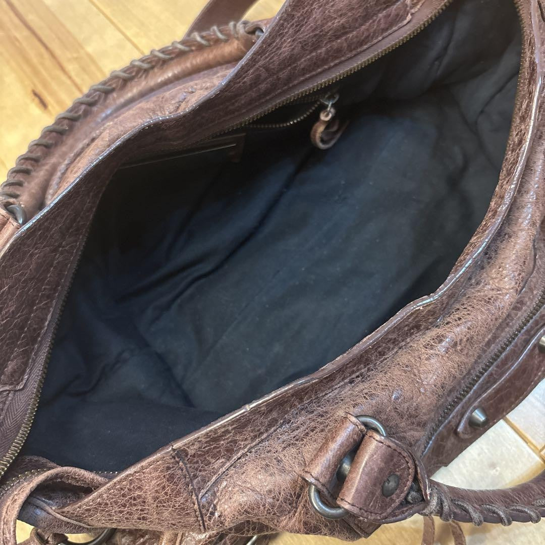 Genuine Pre-Owned Balenciaga 2WAY Le City medium bag with storage bag