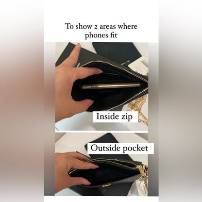 Authentic Preowned Yves Saint Laurent large clutch wallet