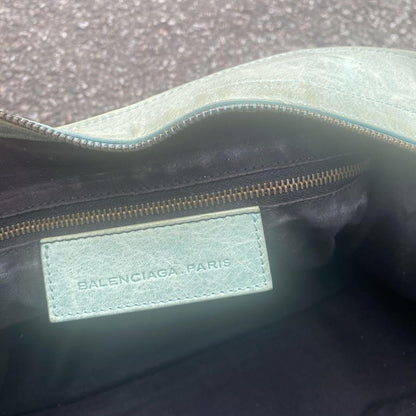 Genuine Pre-Owned balenciaga city part time y2k mint green back