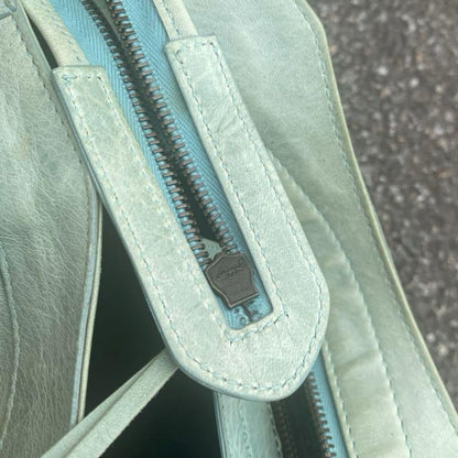 Genuine Pre-Owned balenciaga city part time y2k mint green back