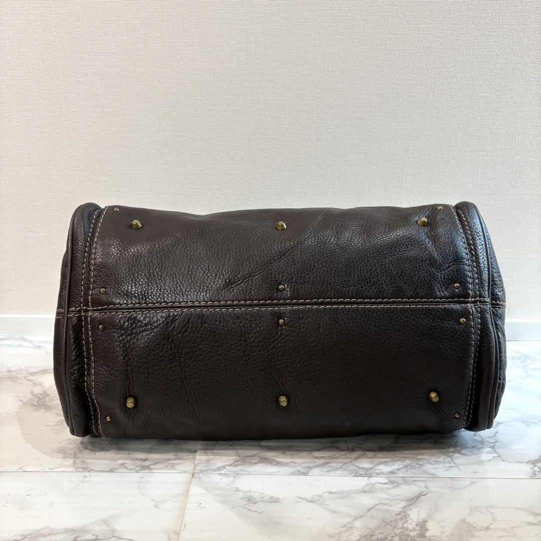 Genuine Pre-Owned Beautiful Chloe Paddington handbag dark brown