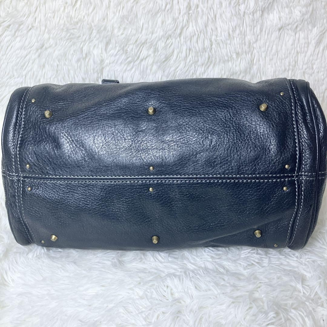 Genuine Pre-Owned Beautiful Chloe Paddington Handbag Leather Black Padlock