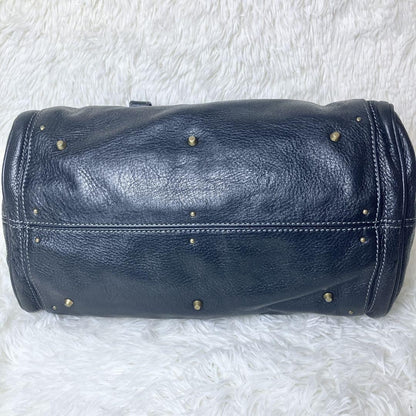 Genuine Pre-Owned Beautiful Chloe Paddington Handbag Leather Black Padlock